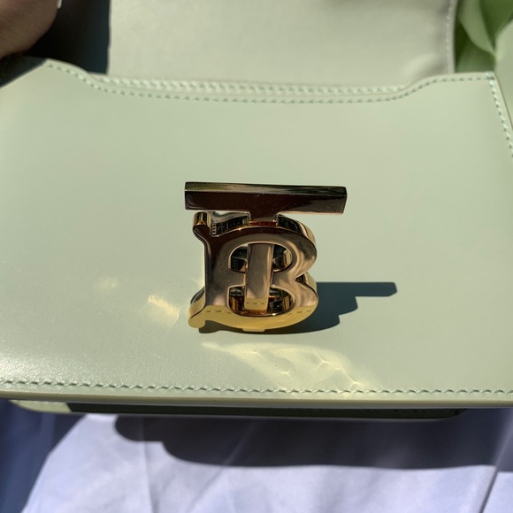 Burberry Leather Belted TB Bag - Picture 3 of 9